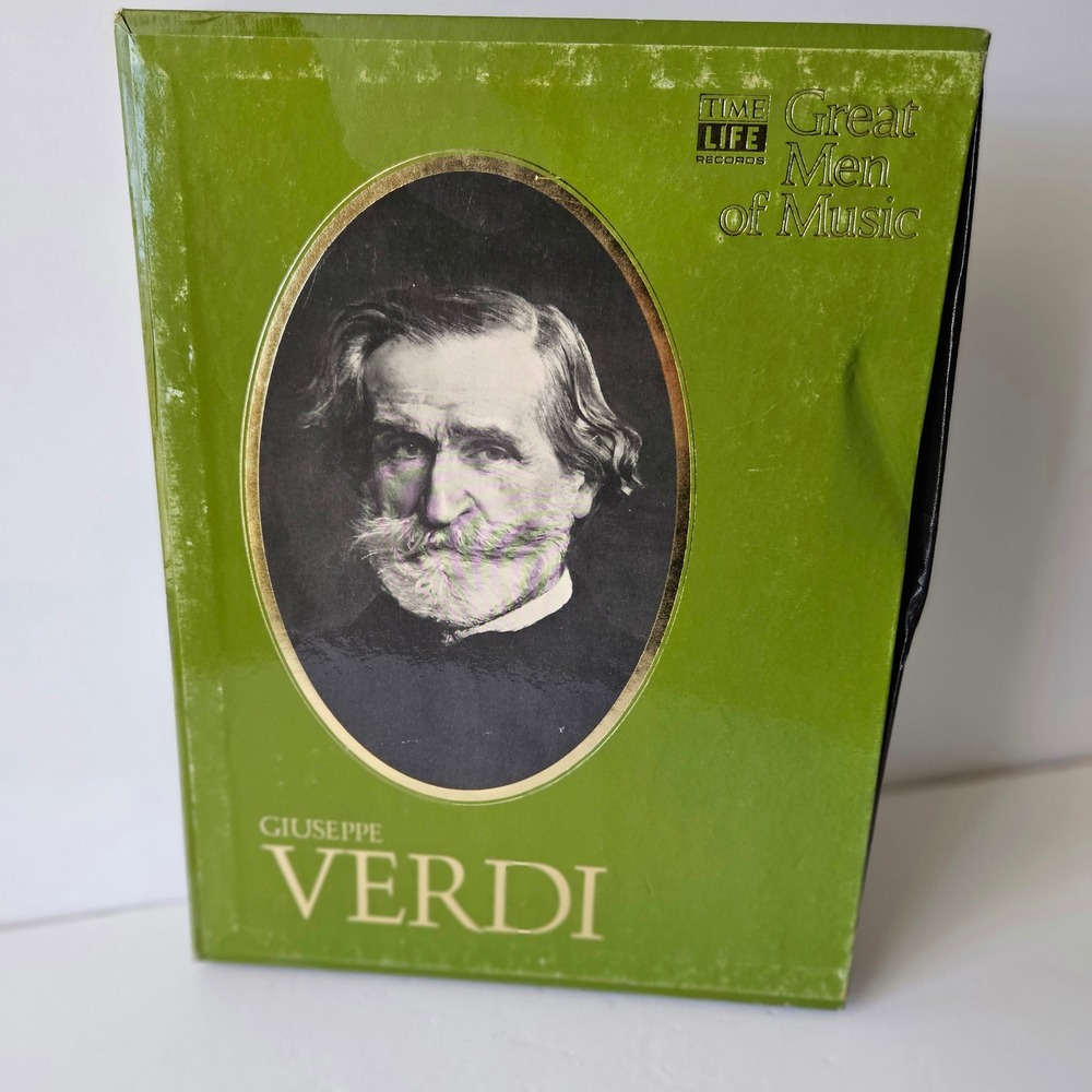 Time Life GUISEPPE VERDE Great Men of Music‎ Cassette Set SEALED TAPES